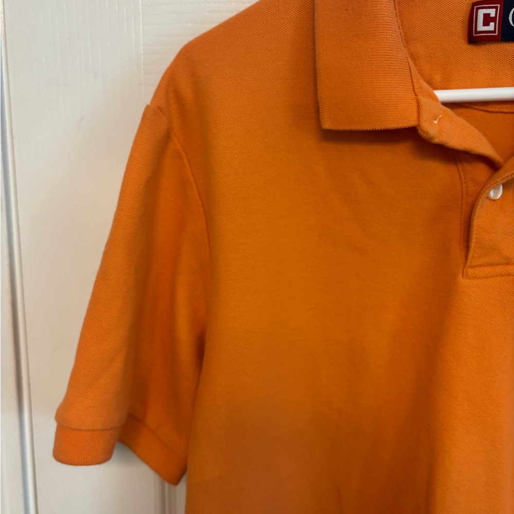 Chaps Men's Polo Shirt in Vibrant Orange. Large - Picture 4 of 13